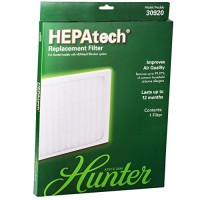 Hunter 30920 Replacement Filter for HEPAtech Air Purifiers - B003XX1RGW